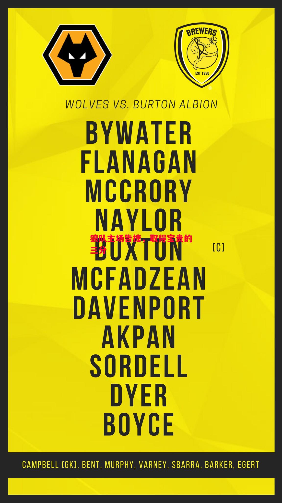 狼队主场告捷,取得宝贵的三分 狼队主场告捷,取得宝贵的三分